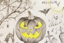 halloween drawings